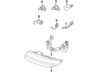 Saturn Tail Light Connector Diagram - 15302794