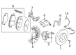 2020 Cadillac XT4 Brake Line Diagram - 84832731