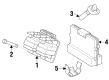 Saturn Ignition Control Module Diagram - 21025043