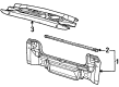 2002 Saturn SL Floor Pan Diagram - 21122933