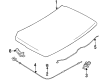 Chevy Tracker Hood Latch Diagram - 30028271