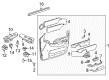 Pontiac Mirror Switch Diagram - 12369208