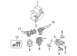 Pontiac Steering Angle Sensor Diagram - 19183789