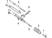 Oldsmobile Cutlass Ciera Rack And Pinion Diagram - 26024880