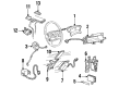 Oldsmobile Regency Air Bag Sensor Diagram - 16220959