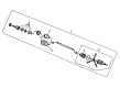 Pontiac 6000 CV Boot Diagram - 7843577