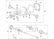 Cadillac Drive Shaft Diagram - 84649188