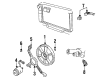 Buick Skylark A/C Condenser Fan Diagram - 22145081