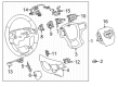 GMC Steering Wheel Diagram - 87821383