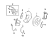 Pontiac ABS Control Module Diagram - 19301486