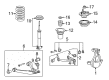 Chevy Silverado 2500 HD Coil Springs Diagram - 15911941