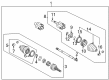 Pontiac CV Boot Diagram - 26044380