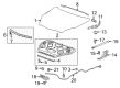 2010 Chevy Equinox Lift Support Diagram - 23408396