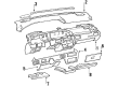 1990 Pontiac Bonneville Dash Panel Vent Portion Covers Diagram - 25534032
