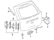 Chevy Tailgate Lock Actuator Motor Diagram - 23289161