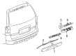 Buick Tailgate Handle Diagram - 15850460