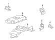 Cadillac SRX Suspension Control Module Diagram - 20923435