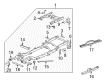 Chevy Silverado 1500 Control Arm Bumper Diagram - 12474008