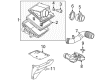 Chevy Silverado 1500 Air Filter Box Diagram - 25873812