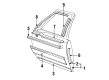 Cadillac DeVille Side View Mirrors Diagram - 20721873