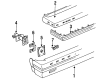 Oldsmobile Delta 88 Bumper Diagram - 25556243