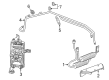 Chevy Oil Cooler Hose Diagram - 23127984