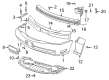 Cadillac DeVille Bumper Diagram - 19151518