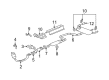 Chevy Exhaust Heat Shield Diagram - 12579527