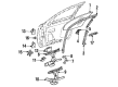 Oldsmobile Achieva Window Channel Diagram - 22635563