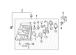 2005 Chevy Silverado 2500 HD Fog Light Bulb Diagram - 10346260
