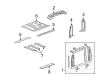 2007 Hummer H2 Floor Pan Diagram - 88944252