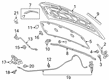Chevy Spark EV Hood Cable Diagram - 94538399