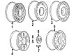 Cadillac Eldorado Wheel Cover Diagram - 3535032
