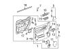 Chevy Tahoe Door Lock Diagram - 22862031