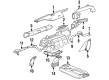Oldsmobile Aurora Air Intake Coupling Diagram - 25608691