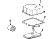 Saturn SW2 Automatic Transmission Filter Diagram - 19210566