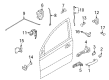 Chevy Door Lock Cylinder Diagram - 96801559
