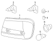 2007 Chevy Trailblazer Headlight Diagram - 25970915