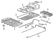 Chevy Bolt EUV Battery Cable Diagram - 24287291