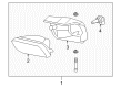 2005 Chevy Silverado 2500 HD Fog Light Diagram - 15791434