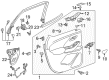 Chevy Traverse Weather Strip Diagram - 84291445