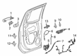 Chevy Silverado 1500 Door Latch Cable Diagram - 23397317