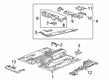 Chevy Fender Splash Shield Diagram - 23413528