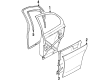Saturn Door Seal Diagram - 21160253