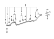 2014 Buick Enclave A/C Hose Diagram - 23199274