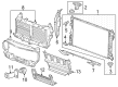GMC Canyon Radiator Diagram - 84601193