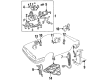 Cadillac DeVille Ride Height Sensor Diagram - 22134863