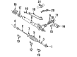 Chevy Rack and Pinion Boot Diagram - 26035404
