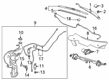 Chevy Blazer Washer Reservoir Diagram - 84757867