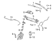 Chevy Equinox Windshield Wiper Diagram - 23104650
